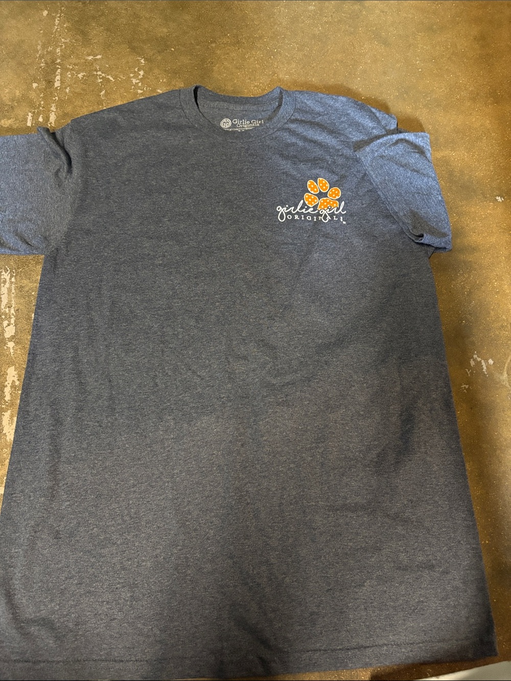 Heather Navy Short-Sleeve T-Shirt